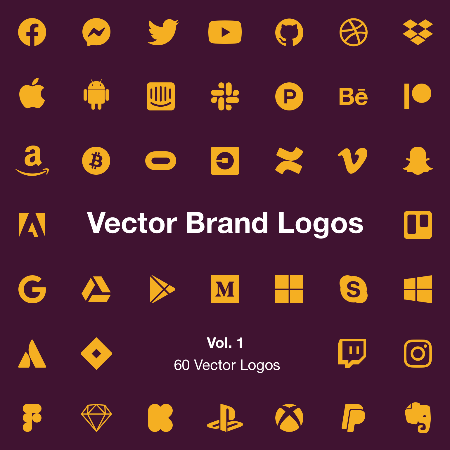 Vector Brand Logos Vol 1